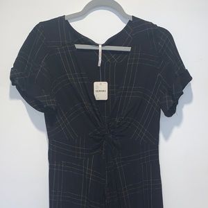 Free People Black Dress